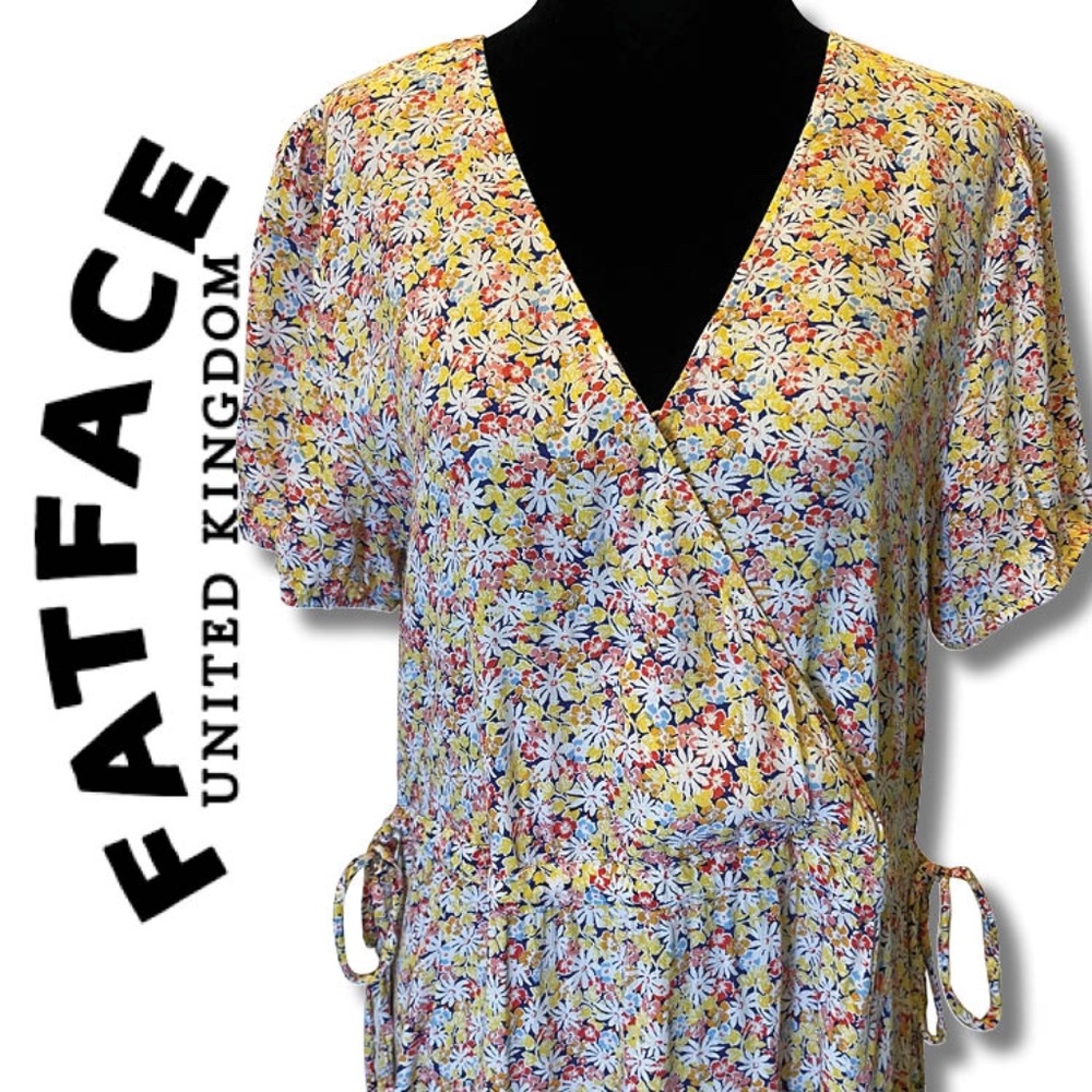 Cute ditzy floral maxi dress | Size: 10 - Picture 4 of 15